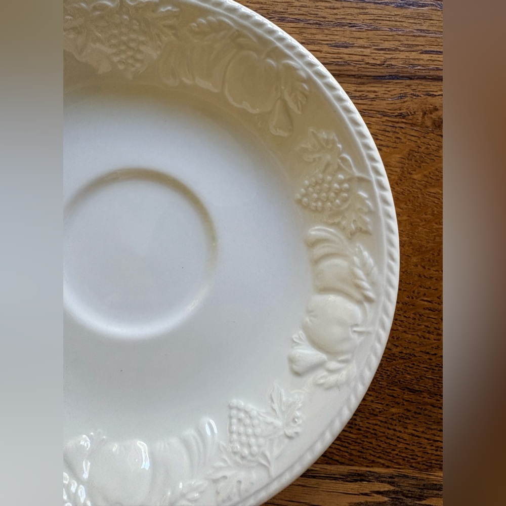 International China Devonshire Saucer - Set of 3 ~6.25”- made in England - Picture 7 of 11